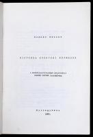 Bodnár Bálint: Kisvárda környéke népmesék. A meseillusztrációkat készítette: Huszár István festőművé...