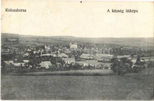 Kolozsborsa, Borsa; látkép. Kiadja a Fogyasztási Szövetkezet / general view (fl)