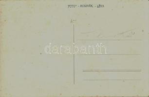 Léva, Levice; Katonai temetés / Hungarian military, funeral of a soldier. Rusznák photo