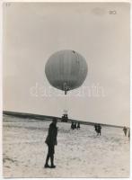 3 db első világháborús osztrák-magyar katonai ballon, fotók / 3 WWI K.u.K. (Austro-Hungarian) milita...