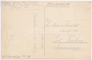 3 db első világháborús osztrák-magyar katonai ballon, fotók / 3 WWI K.u.K. (Austro-Hungarian) milita...