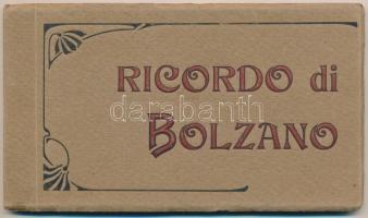 Bolzano, Bozen (Südtirol); Ricordo / Greetings... postcard booklet with 12 postcards in excellent condition