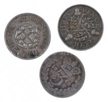 Nagy-Britannia 1868. 3p Ag "Viktória" + 1932. 3p Ag "V. György" + 1937. 3p Ag &q...