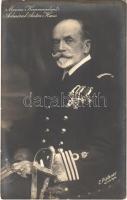 Marine-Kommandant Admiral Anton Haus (K.u.K. Kriegsmarine, commander of the Austro-Hungarian Navy, Grand Admiral) C. Pietzner (EK)