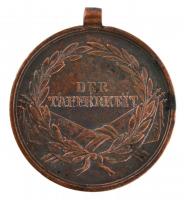 1914. "Ferenc József Bronz Vitézségi Érem" Br kitüntetés füllel, mellszalag nélkül. Szign....