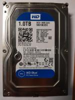 Western Digital WD10EZEX Blue SATA 3.5" merevlemez, 1TB, 7200rpm 64M cache jó állapotban. HD Sentinel 100/100 %