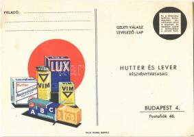 Hutter és Lever RT. szappan és mosópor reklámja / Hungarian soap and washing powder advertisement (EK)