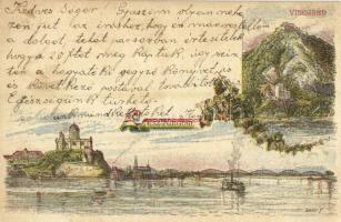 1899 Esztergom, Visegrád; Ezredéves Országos Kiállítás, barna 2kr Ga. s: Dörre Tivadar, Morelli