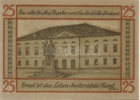 Német Birodalom/Weimari Köztársaság/Weimar 1921. 25Pf (6x) klf darabok, komplett sor! T:I