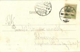 1904 Vác, Izraelita templom, zsinagóga, rabbilak, zsidó iskola, Evangélikus templom. Divald Károly 5...