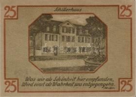 Német Birodalom/Weimari Köztársaság/Weimar 1921. 25Pf (6x) klf darabok, komplett sor! T:I