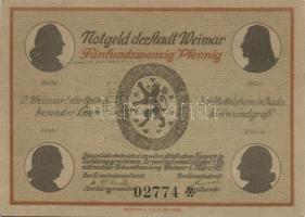 Német Birodalom/Weimari Köztársaság/Weimar 1921. 25Pf (6x) klf darabok, komplett sor! T:I
