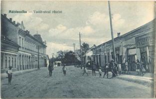 1918 Mátészalka, Vasút utca, Weisz Antal üzlete (EK)