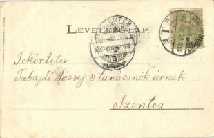 1905 Hódmezővásárhely, utcakép. Kiadja Jaeger Nándor (EK)