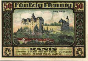 Német Birodalom/Weimari Köztársaság/Ziegenrück 1921. 50Pf (6x) mind klf, komplett sor! T:I