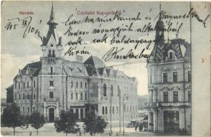 1905 Kaposvár, Városház. Hagelmann Károly kiadása