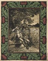 Német Birodalom/Weimari Köztársaság/Urtern 1921. 50Pf (6x) mind klf, komplett sor! T:I