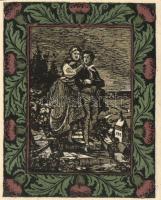 Német Birodalom/Weimari Köztársaság/Urtern 1921. 50Pf (6x) mind klf, komplett sor! T:I