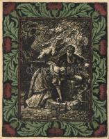 Német Birodalom/Weimari Köztársaság/Urtern 1921. 50Pf (6x) mind klf, komplett sor! T:I