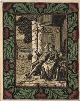 Német Birodalom/Weimari Köztársaság/Urtern 1921. 50Pf (6x) mind klf, komplett sor! T:I