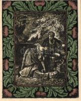 Német Birodalom/Weimari Köztársaság/Urtern 1921. 50Pf (6x) mind klf, komplett sor! T:I