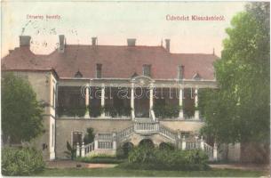 1907 Kisszántó, Santaul Mic; Dirsztay kastély. Kiadja a Fogyasztási Szövetkezet / castle (EK)