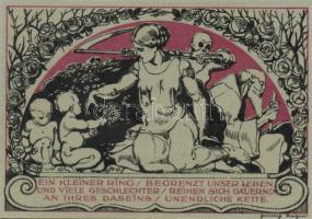 Német Birodalom/Weimari Köztársaság/Weimar 1921. 50Pf (6x) mind klf, komplett sor! T:I