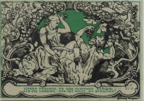 Német Birodalom/Weimari Köztársaság/Weimar 1921. 50Pf (6x) mind klf, komplett sor! T:I