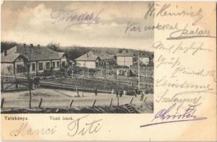 1906 Tatabánya, Tiszti lakok