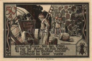 Német Birodalom/Weimari Köztársaság/Gransee DN 25Pf, 50Pf, 75Pf, 1,25M, 1,75M komplett sor! T:I