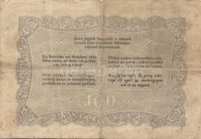 1848. 100Ft "Kossuth bankó" T:III