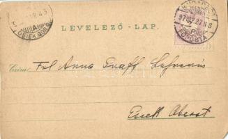 1897 Budapest, I. Ferencz József és II. Vilmos őfelségeiknek Budapesten való tartózkodásuk emlékéül ...