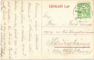 1913 Hatvan, utcarészlet, Susitzky Soma üzlete