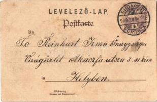 1900 Budapest VI. Váci körút (Bajcsy Zsilinszky út) és Podmaniczky utca, villamosok. Art Nouveau, li...