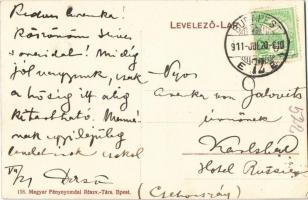 1911 Budapest XIX. Kispesti állami munkástelep, vasút