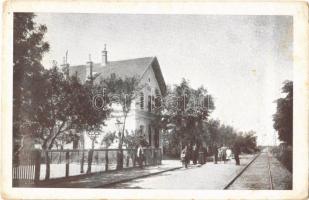 1940 Harta, vasútállomás, HÉV III. osztályú épülete (EK)