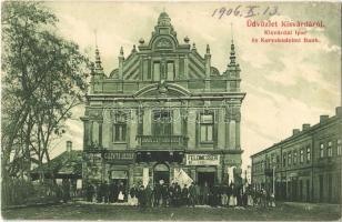 1906 Kisvárda, Kisvárdai Ipar és Kereskedelmi Bank. Klein Gyula kiadása