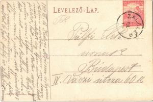 Zalabér, Zala-menti oldal rész. Samuel Rothauser kiadása