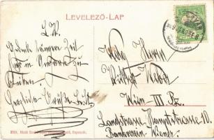 1909 Kaposvár, Kontrási utca, Részvénynyomda. Szabó Lipót kiadása