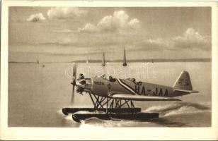 Balaton, Junkers hidroplán Tisza HA-JAA lajstromjellel (Rb)