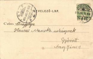 1903 Nyíregyháza, Talyigás. levelezőlap kiadó vállalat