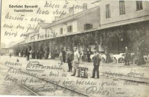 1914 Barcs, vasútállomás