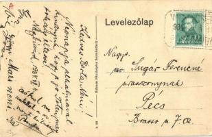 1934 Nagybicsérd (Bicsérd), Római katolikus templom és iskola, Hangya szövetkezet üzlete