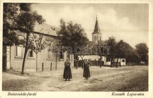 Balatonlelle-fürdő, Kossuth Lajos utca. Wollák József utóda kiadása