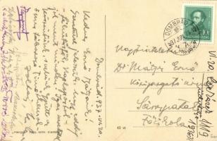 1937 Dombrád, Hangya fogyasztási szövetkezet főüzlete és saját kiadása