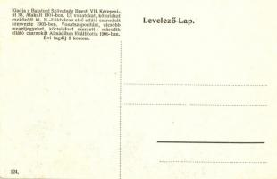 Badacsony, Bazalt sziklák, szőlőhegy. Balatoni Szövetség kiadása