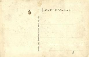 Budapest IX. Jeszenszky Jenő vaskereskedése, kirakat. Ráday utca 17.  reklám, Bíró Pál kiadása (EK)