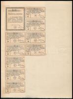 1922 A Pestvármegyei Kőbánya és Útépítő Rt. alapszabályai  16 p. és részvénye