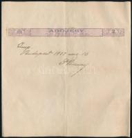 3 db szivarkahüvely és papír zárjegy nyomdai támpéldánya