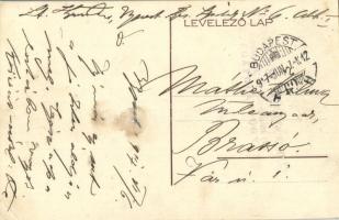 1917 Budapest XIII. Aréna út 140. (ma Dózsa György út) Városi bérház, üzlet (EK)